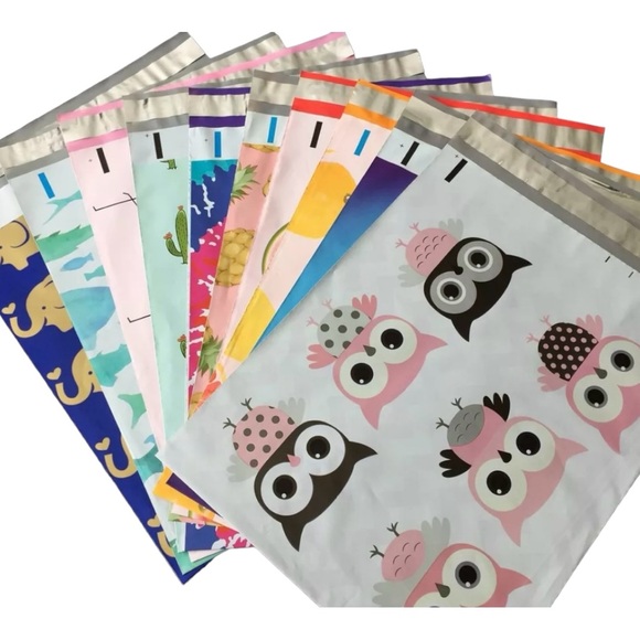 Mystery Mix 2 Sizes of Poly Mailers ~Bundle of 50 - Picture 8 of 15
